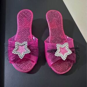 Melissa & Doug Toddler Girl Pink Princess Dress Up Role Play Shoes Ages 2-4